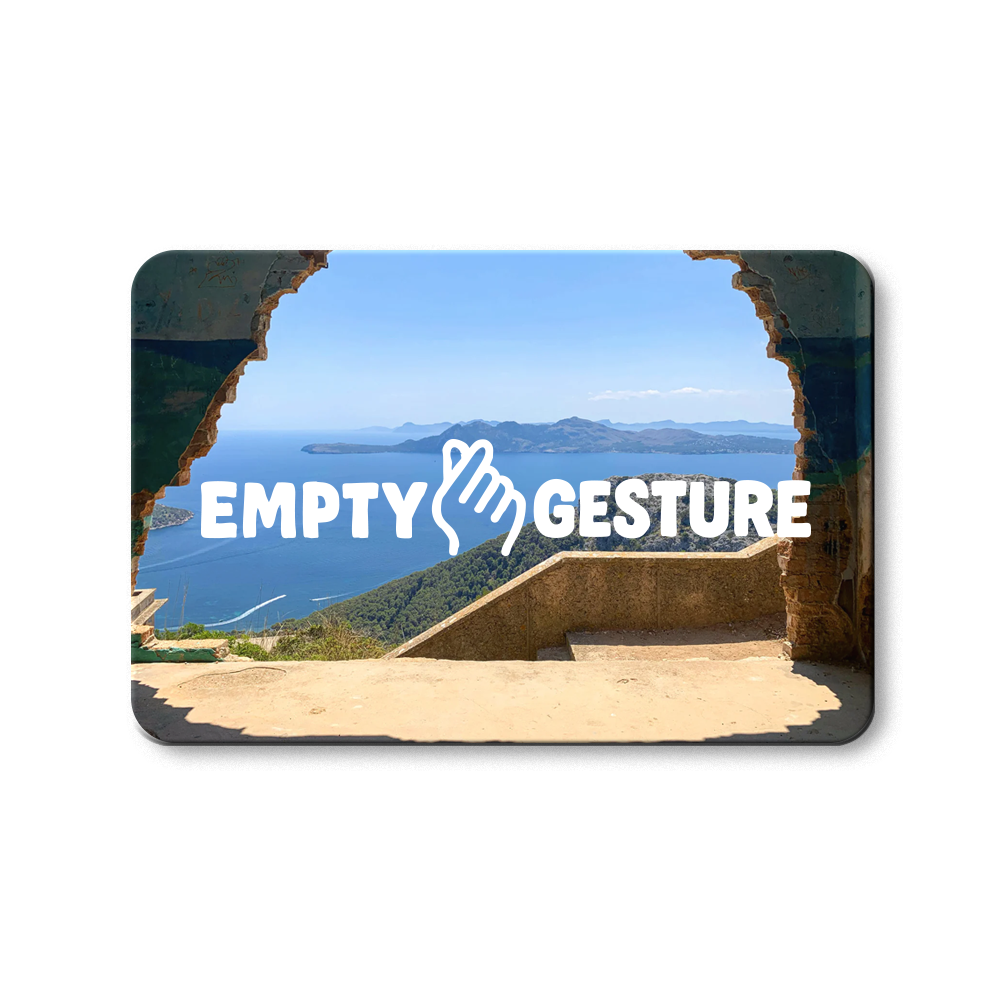 An Empty Gesture Gift Card