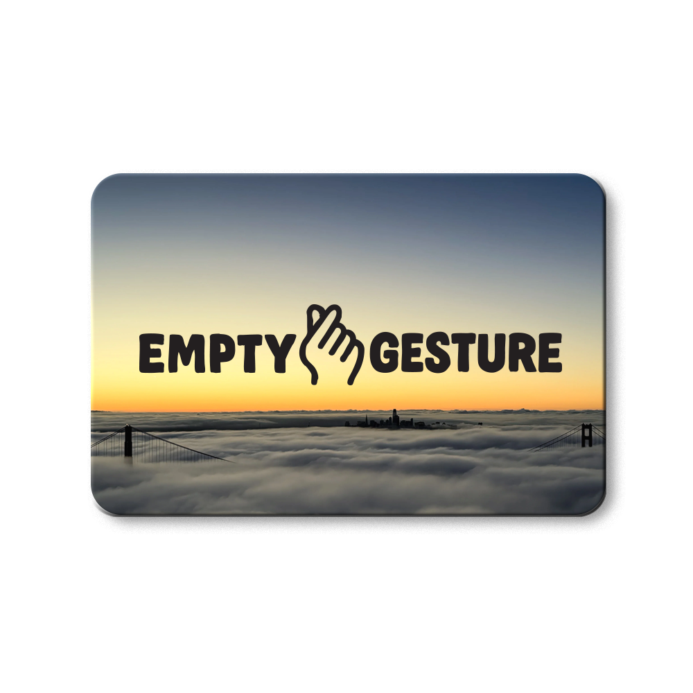 An Empty Gesture Gift Card