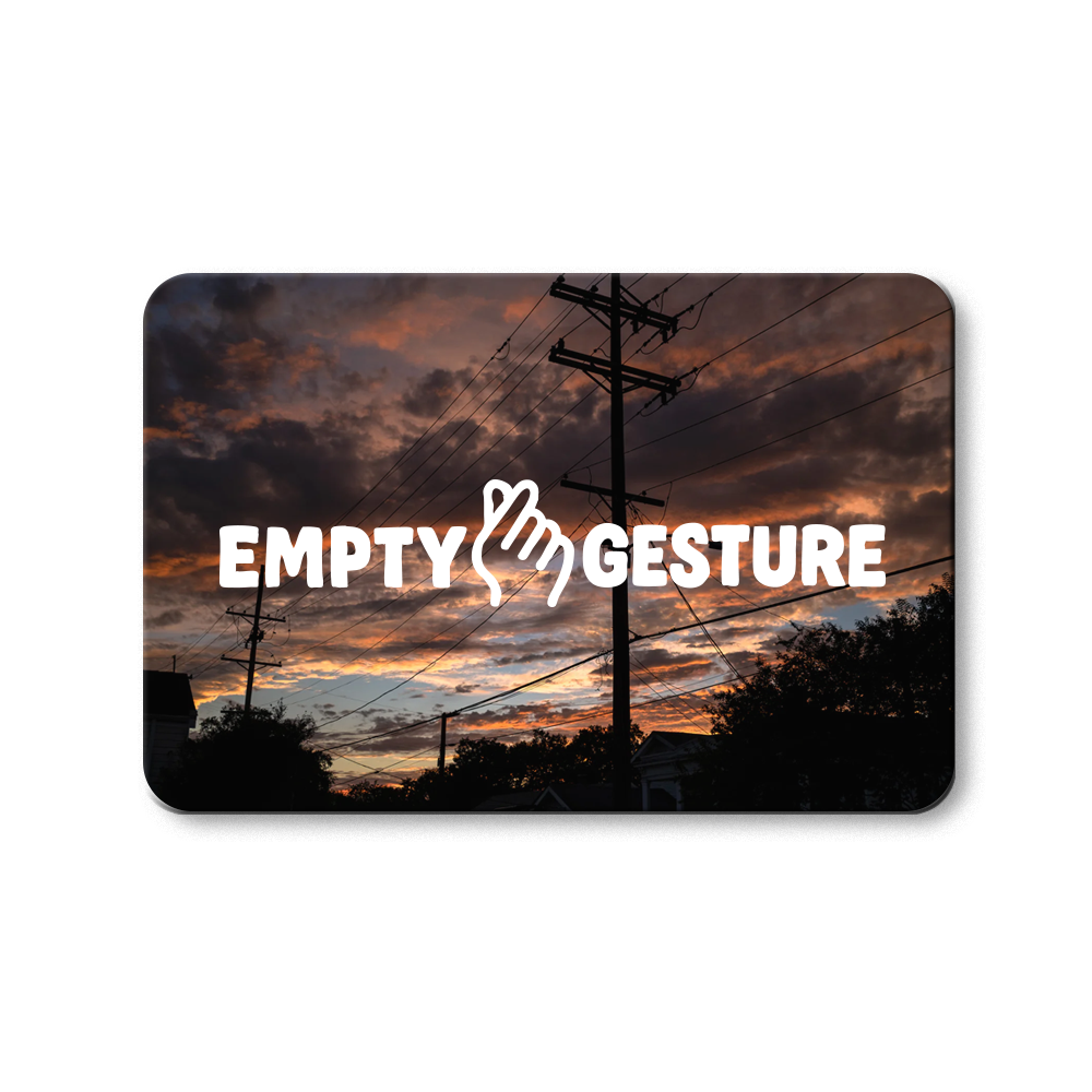 An Empty Gesture Gift Card