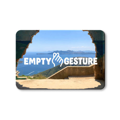 An Empty Gesture Gift Card