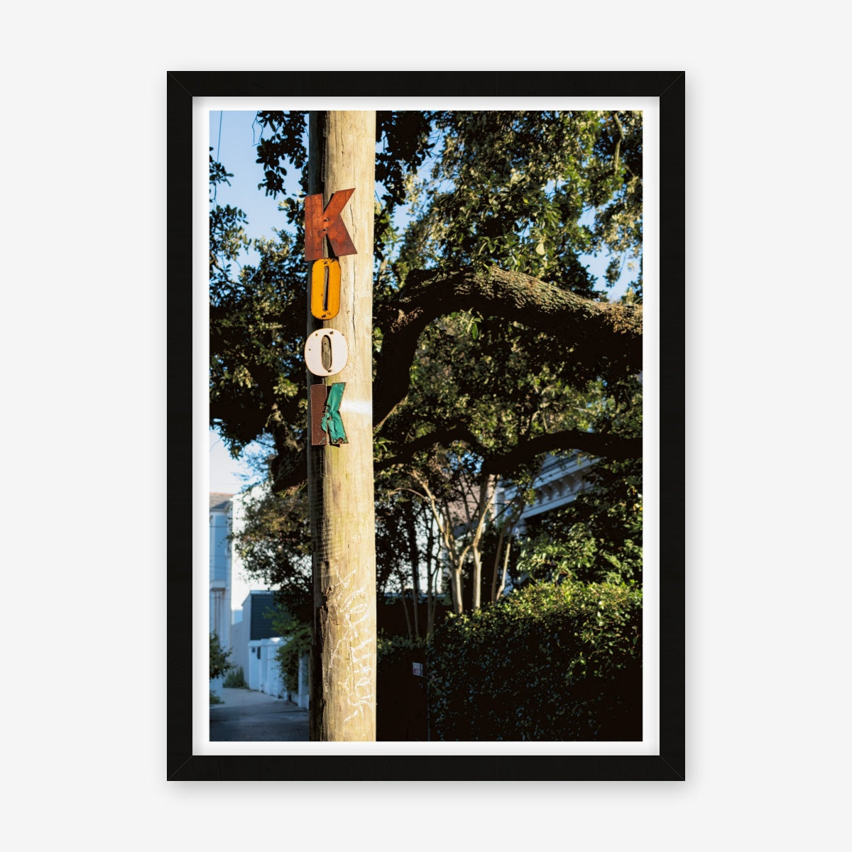 Neighborhood Kook - 21cm x 30cm, 8.3inches x 11.7inches / Black