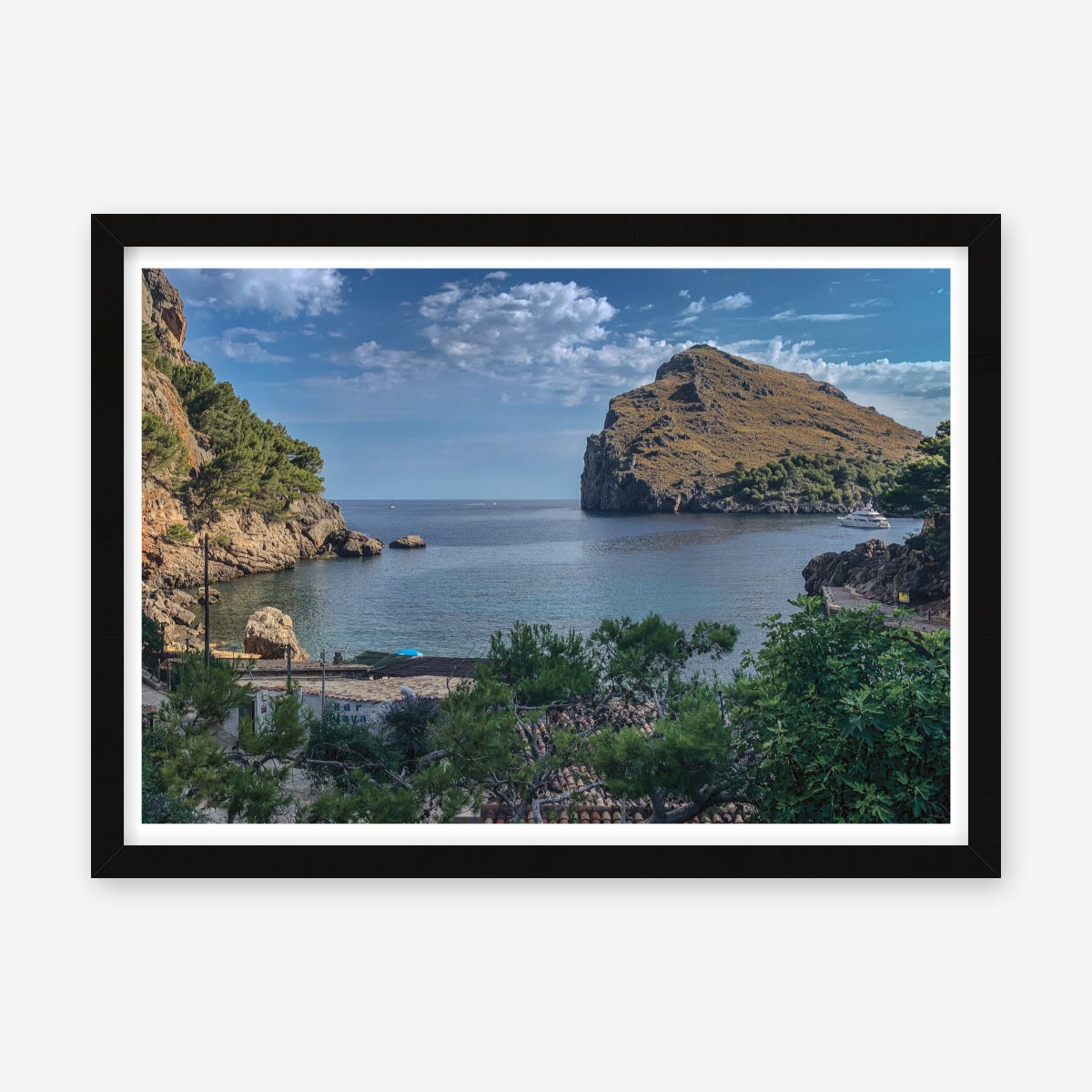 Escorca - 21cm x 30cm, 8.3inches x 11.7inches / Black