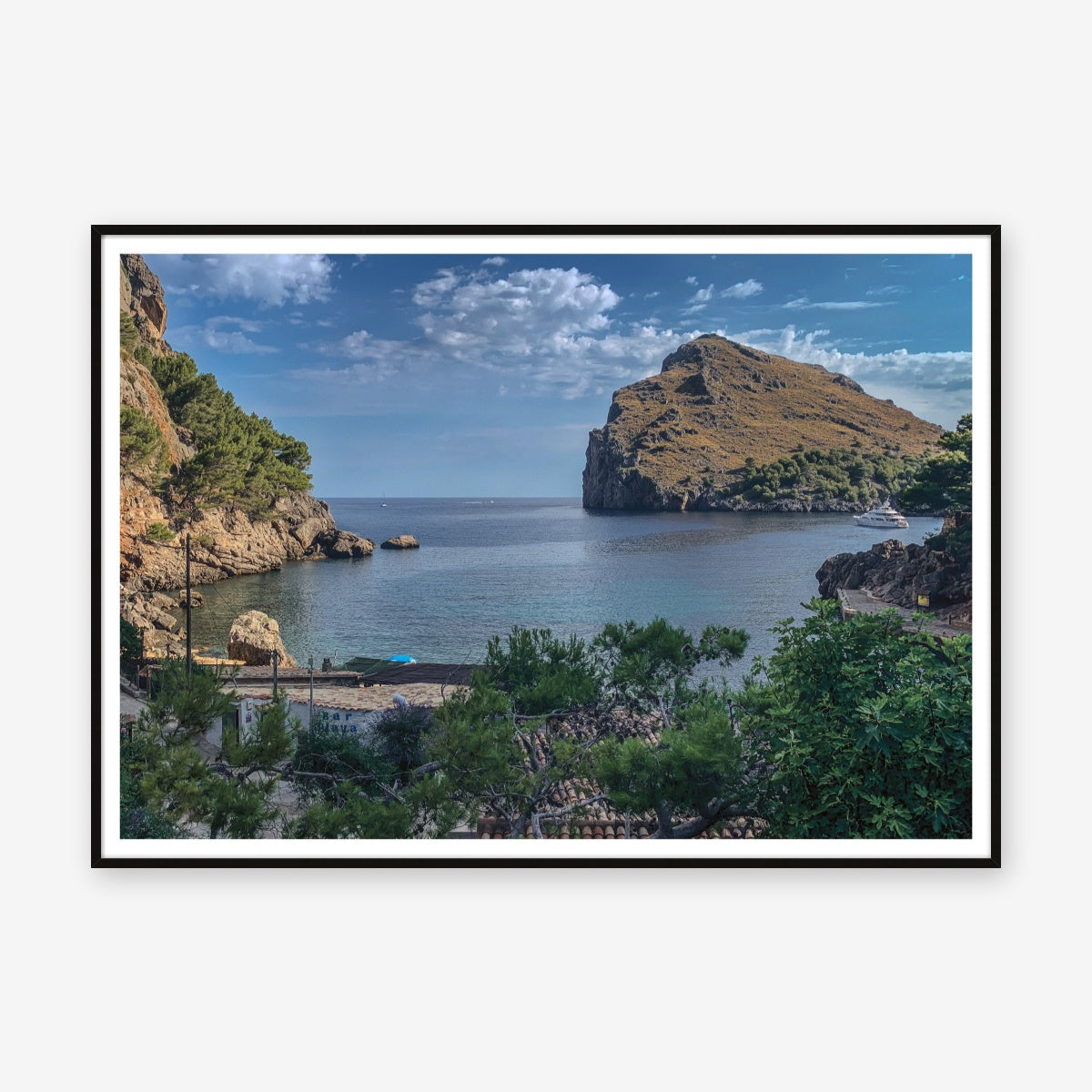 Escorca - 70cm x 100cm, 27.6inches x 39.4inches / Black