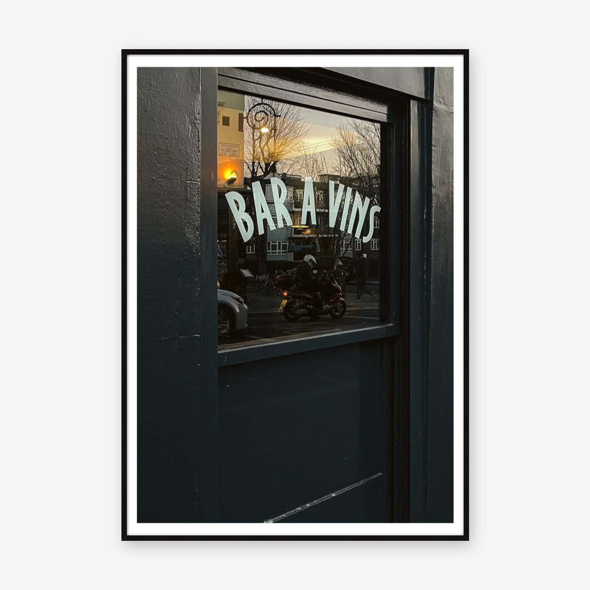 Bar a Vins - 70cm x 100cm, 27.6inches x 39.4inches / Black